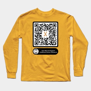 Support Childhood Cancer Research Long Sleeve T-Shirt